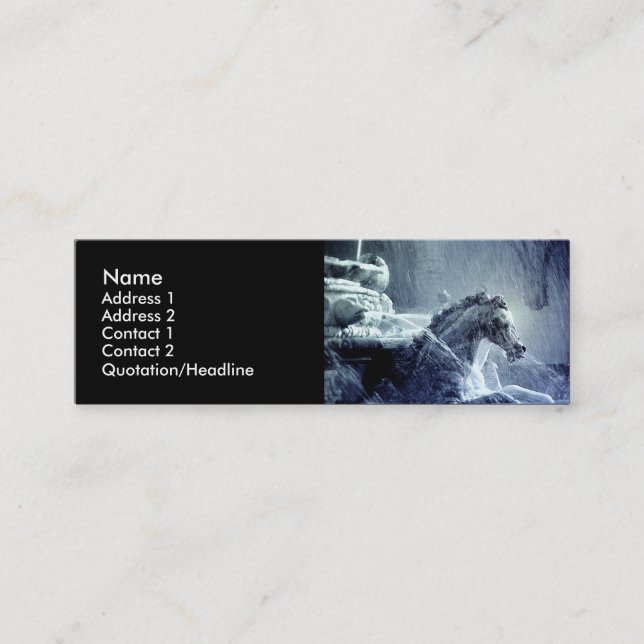 Firenze | mini business card (Front)