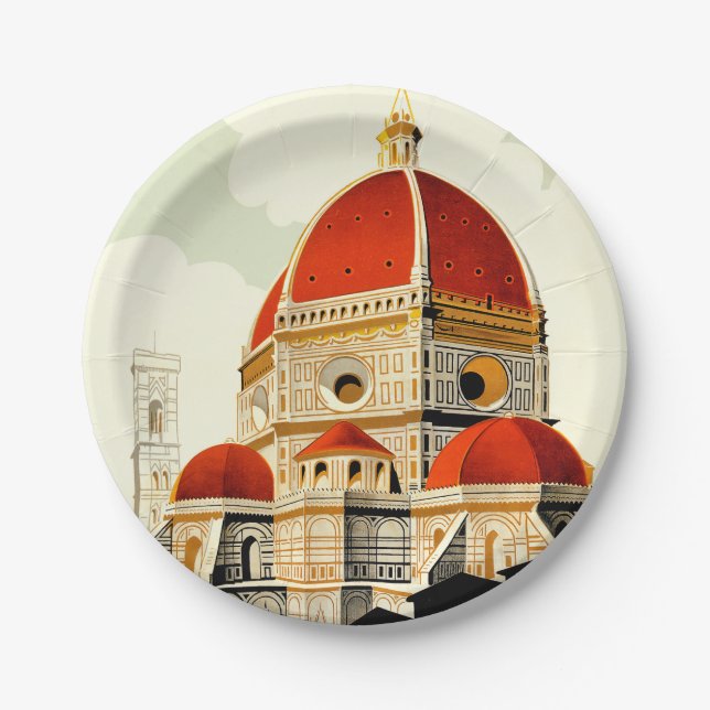Firenze Paper Plate (Front)