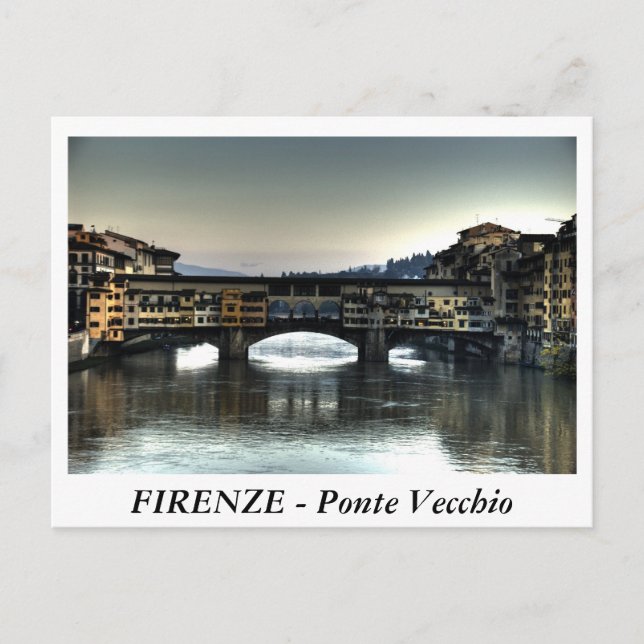 FIRENZE - Ponte Vecchio Postcard (Front)