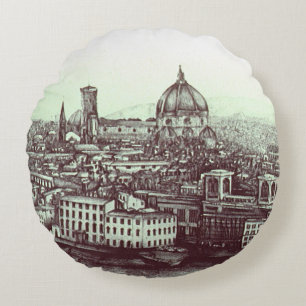 Firenze Round Pillow