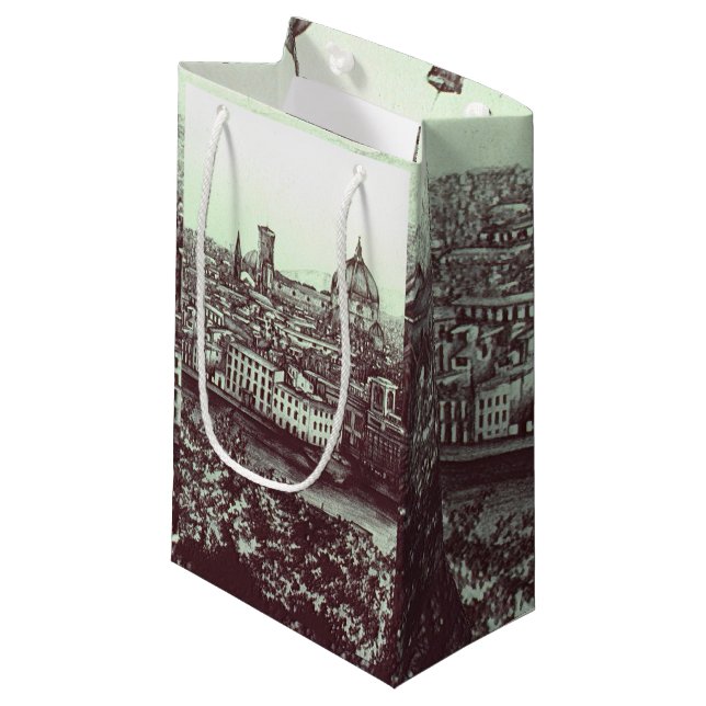 Firenze Small Gift Bag (Front Angled)