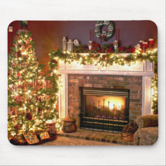 Fireplace 2 mouse pad
