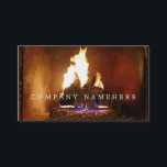 Fireplace Business Cards<br><div class="desc">Fireplace</div>
