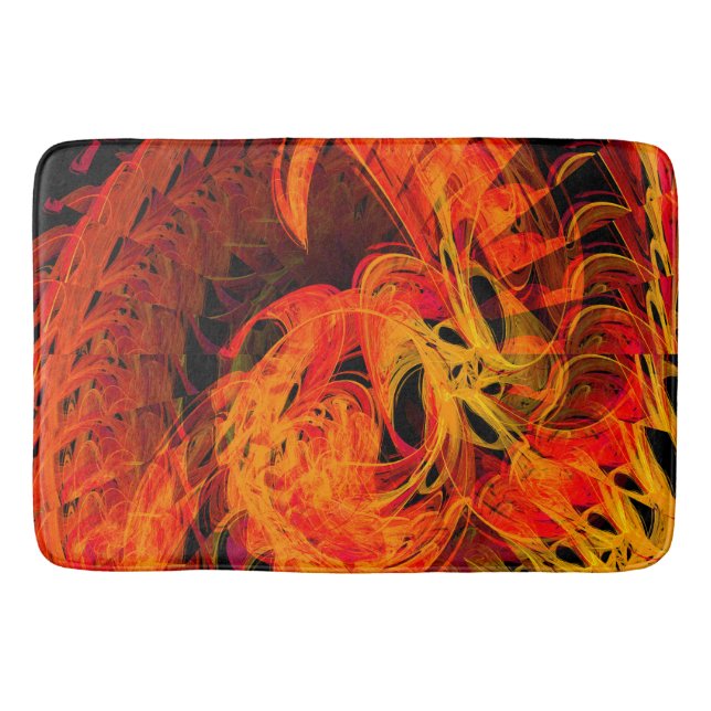 Fireplace Fun....... Bath Mat (Front)