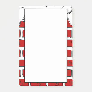 Fireplace Post-it Notes