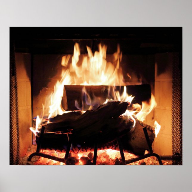 Fireplace Poster (Front)