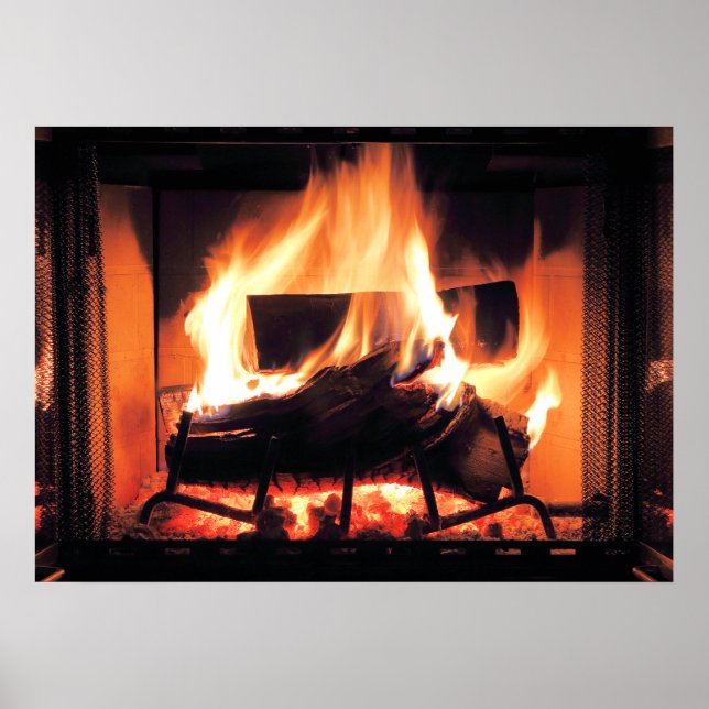 Fireplace Poster (Front)