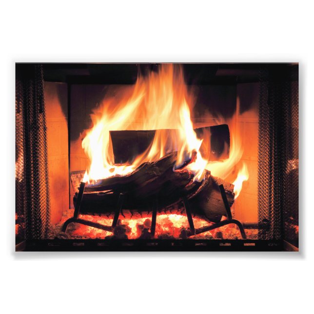 Fireplace Print (Front)