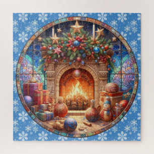 Fireplace Round Puzzle