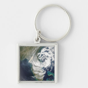 Fires and smoke in Georgia and Florida Keychain