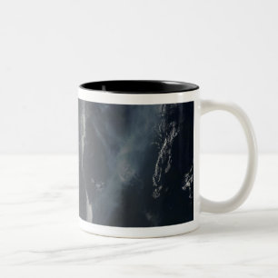 Fires and smoke in southeast Australia Two-Tone Coffee Mug