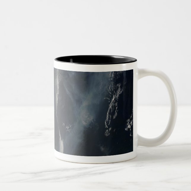 Fires and smoke in southeast Australia Two-Tone Coffee Mug (Right)