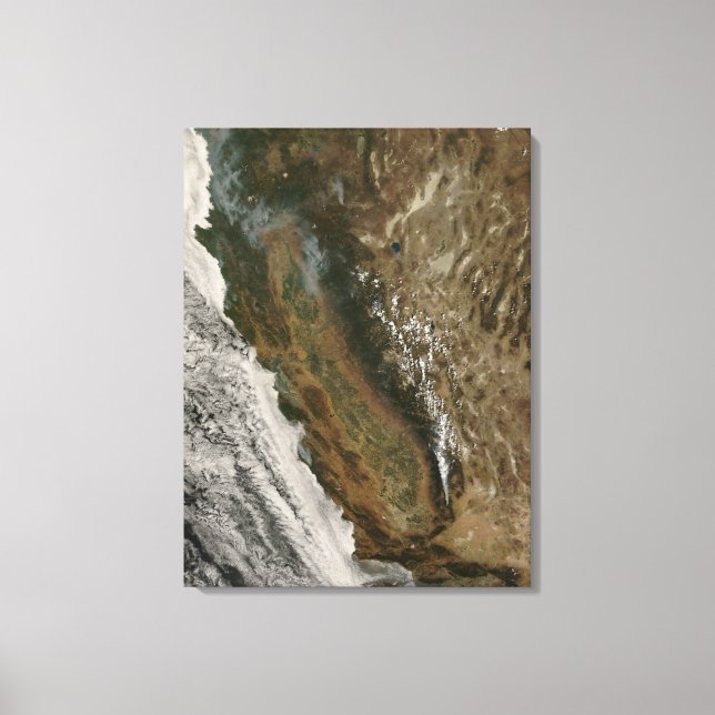 Fires in California Canvas Print (Front)