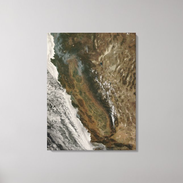 Fires in California Canvas Print (Front)