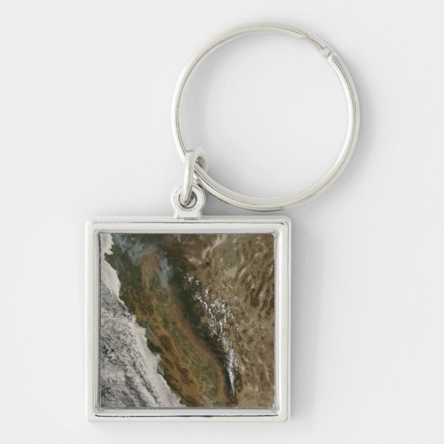 Fires in California Keychain (Front)