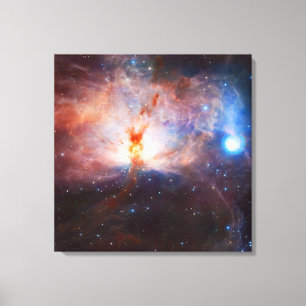 Fires of the Flame Nebula - NGC 2024 in Orion Canvas Print