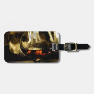 Fireside Luggage Tag