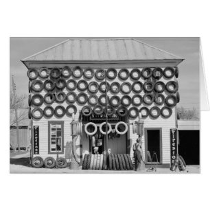 Firestone Tire Shop, 1940