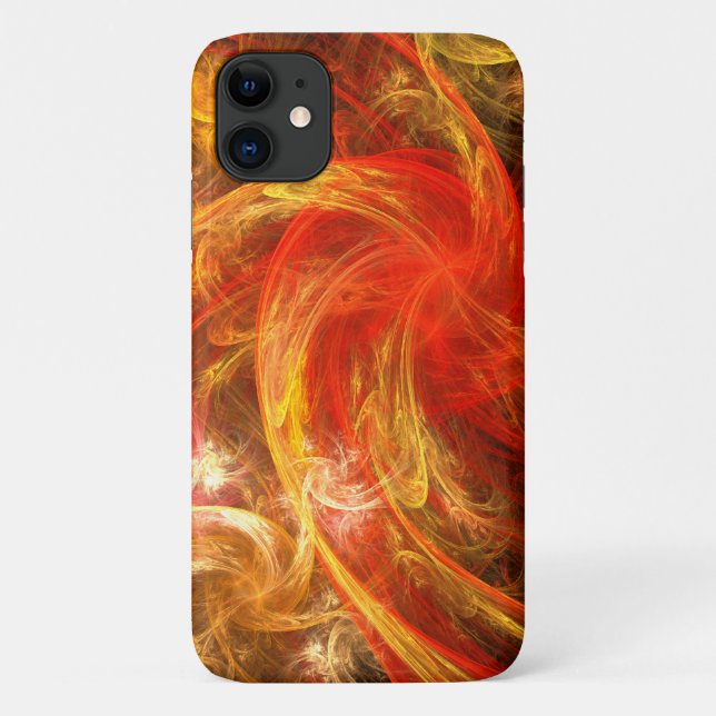 Firestorm Abstract Art Case-Mate iPhone Case (Back)