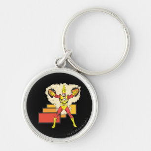Firestorm In His Element Keychain