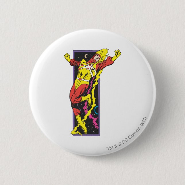 Firestorm Leaps 2 Inch Round Button (Front)