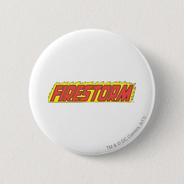 Firestorm Logo 2 Inch Round Button (Front)