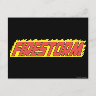 Firestorm Logo Postcard
