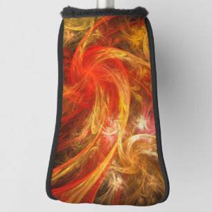 Firestorm Nova Abstract Art Golf Head Cover