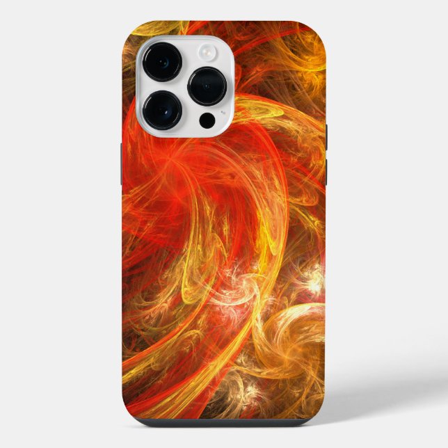 Firestorm Nova Abstract Art iPhone Case (Back)