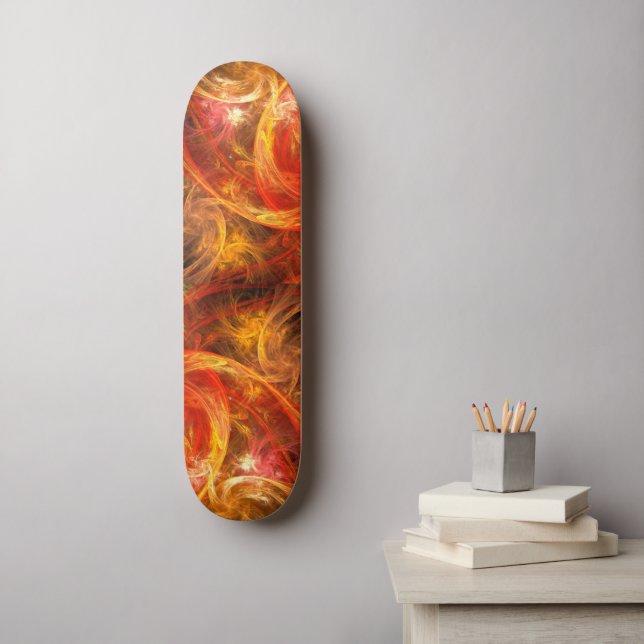 Firestorm Nova Abstrait Art Skateboard (Art mural)