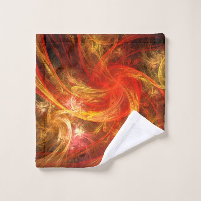 Firestorm Nova Art Abstrait (Gant de toilette)