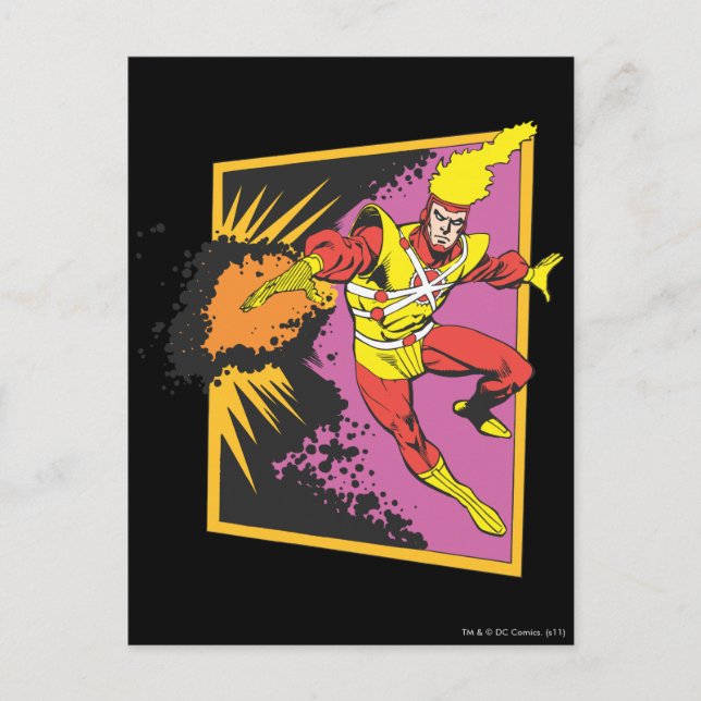 Firestorm Strikes Postcard (Front)