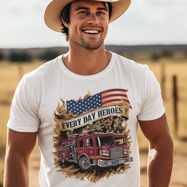 Firetruck Heroes T-Shirt (Creator Uploaded)