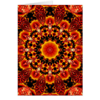 Firewalk Mandala, Abstract Spiritual Quest