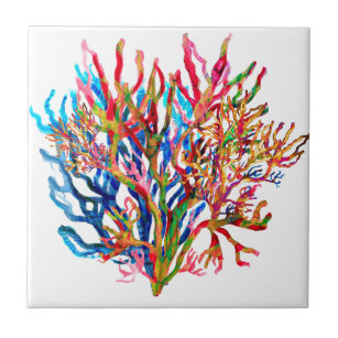 FireWater Coral Tile