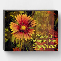 Firewheel Flower Phrase