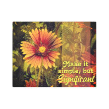 Firewheel Flower Quote