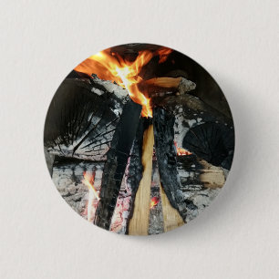 Firewood 2 Inch Round Button