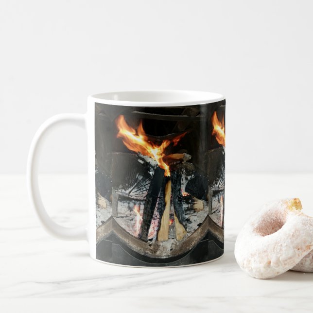 Firewood Coffee Mug (With Donut)