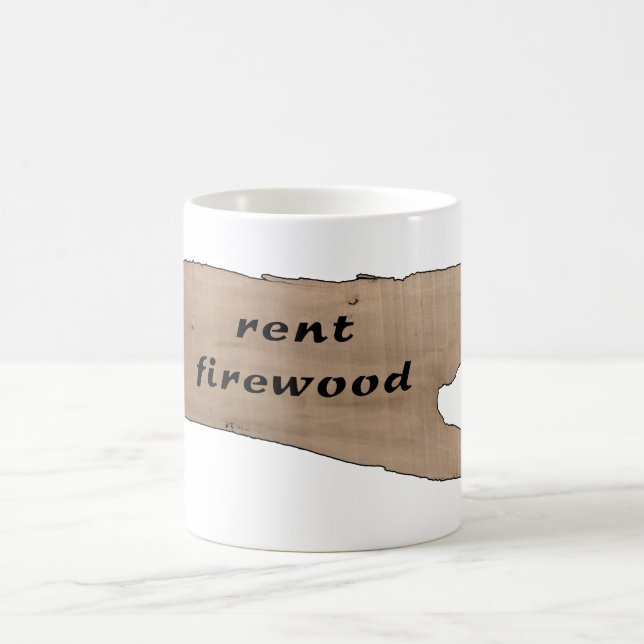 firewood coffee mug (Center)