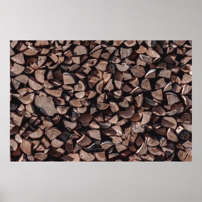 Firewood lot poster (Front)