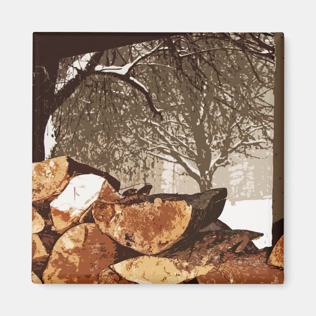 Firewood Magnet (Front)