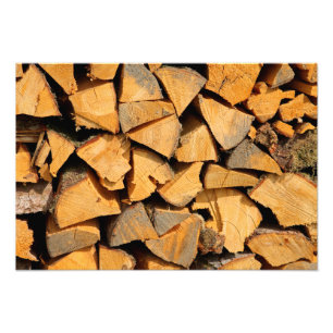 Firewood Photo Print