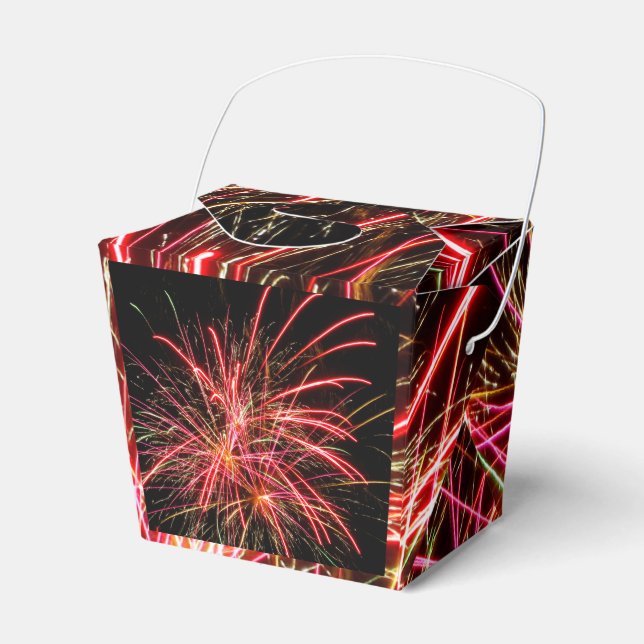 Firework 01 favor box (Front Side)
