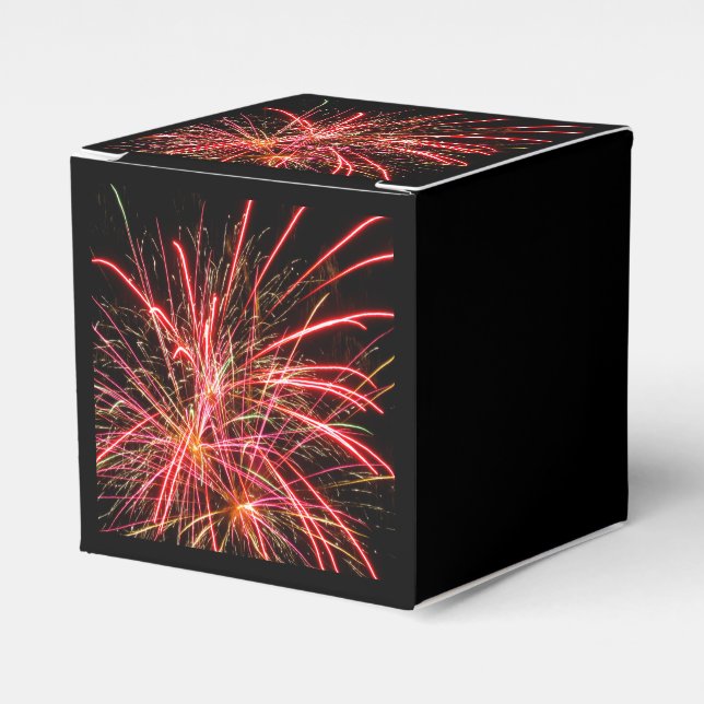 Firework 01 favor box (Front Side)