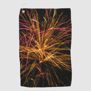 Firework 04 golf towel