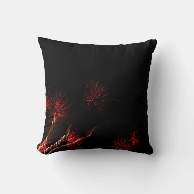 Firework 20 Standard Throw Pillow (Front)