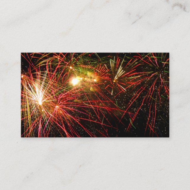 Firework 33 calling card (Front)