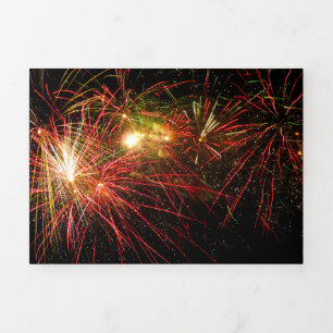 Firework 33 Tri-Fold invitation