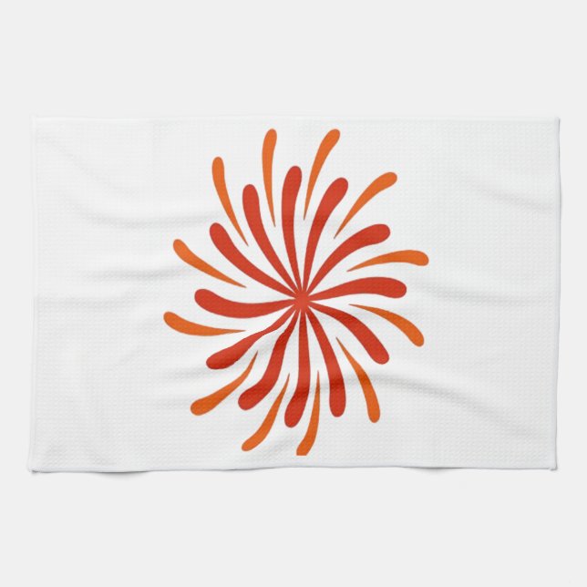 Firework Classic Kitchen Towel (Horizontal)